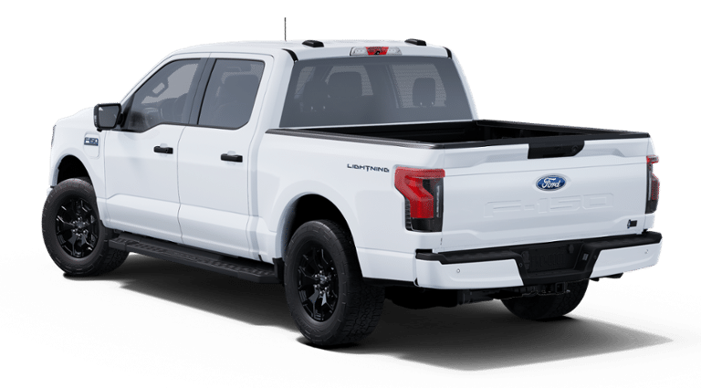 2025 Oxford White Ford F-150 Lightning XLT AWD Truck